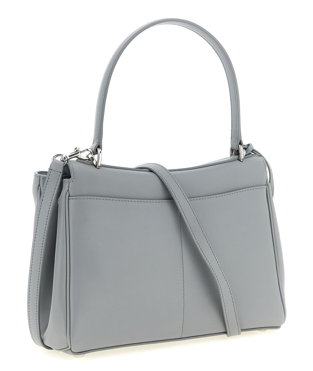 BALENCIAGA Серая кожаная сумка тоут, фото 2