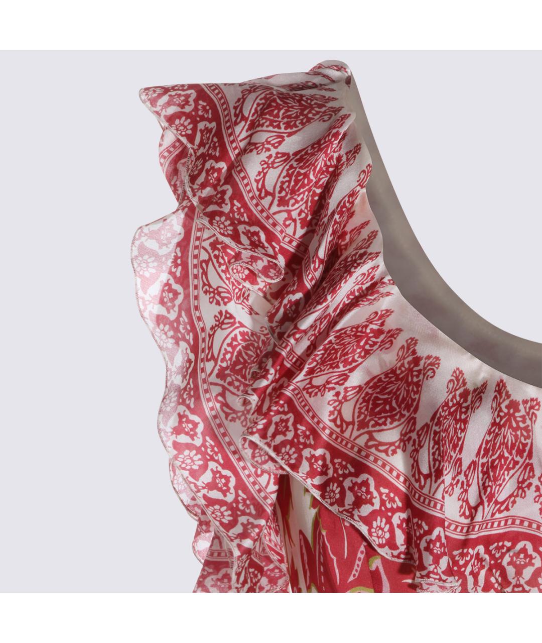 ETRO Мульти шелковое повседневное платье, фото 4