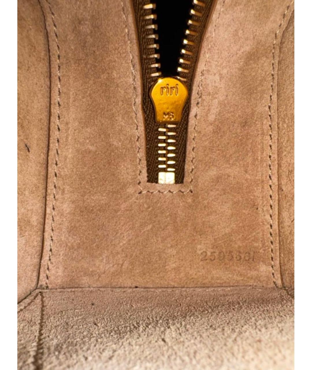 ALAIA Коричневая замшевая сумка через плечо, фото 5