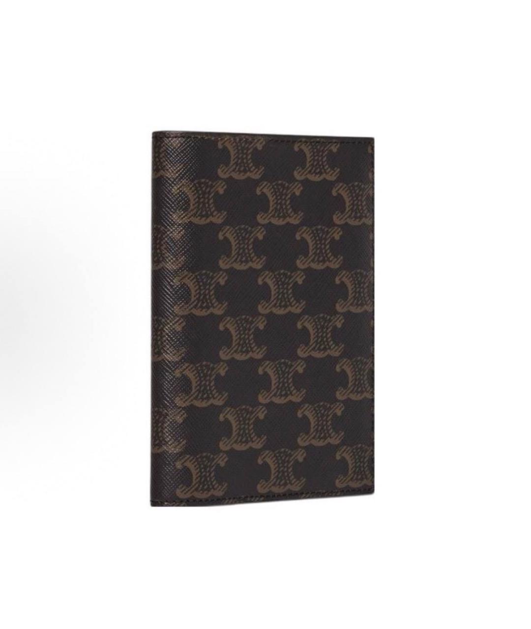 CELINE Коричневый кошелек, фото 2