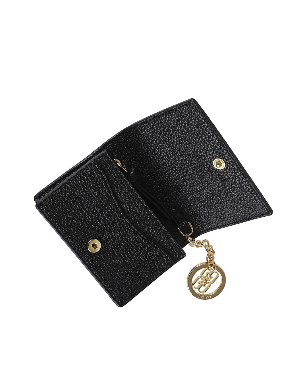 GANNI Черный кошелек из искусственной кожи, фото 3