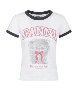 GANNI Футболка