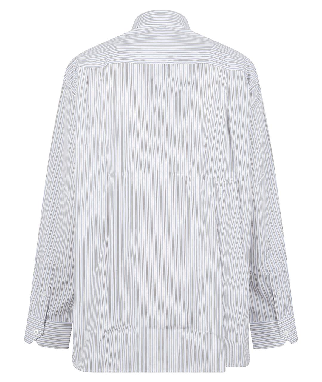 PRADA Голубая хлопковая рубашка, фото 3