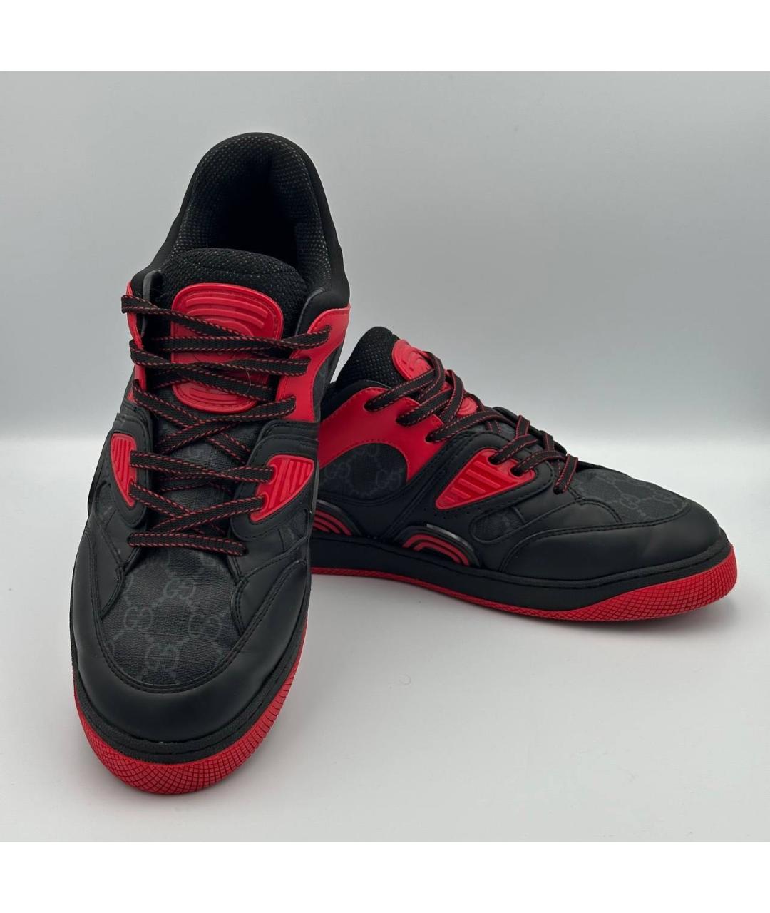 GUCCI Мульти низкие кроссовки / кеды, фото 4