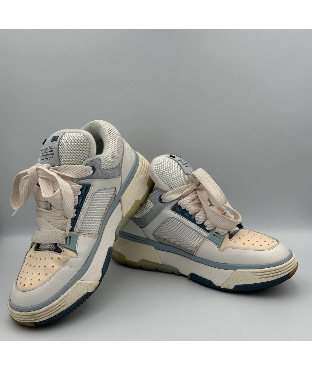 AMIRI Мульти текстильные низкие кроссовки / кеды, фото 4