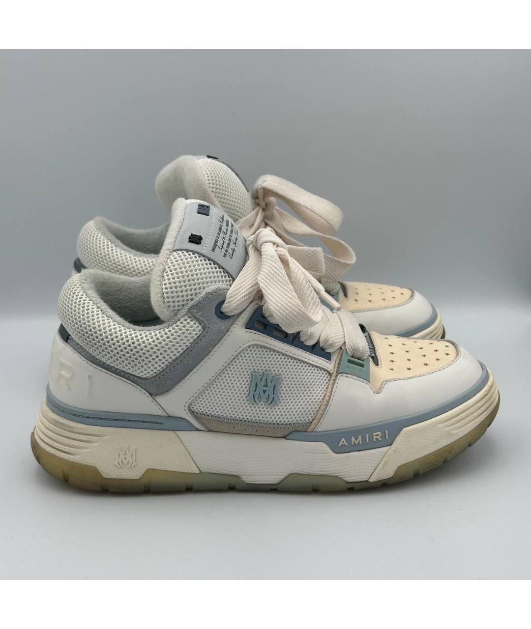 AMIRI Мульти текстильные низкие кроссовки / кеды, фото 6