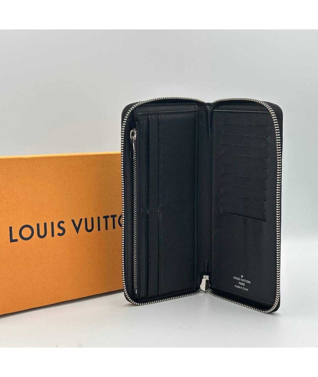 LOUIS VUITTON Черный кошелек, фото 2