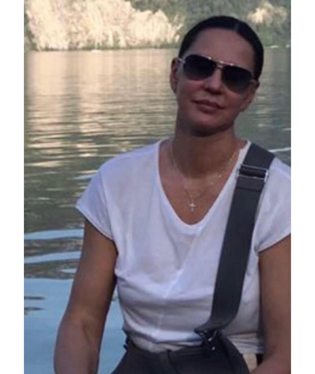 CHANEL Серебряные металлические солнцезащитные очки, фото 7