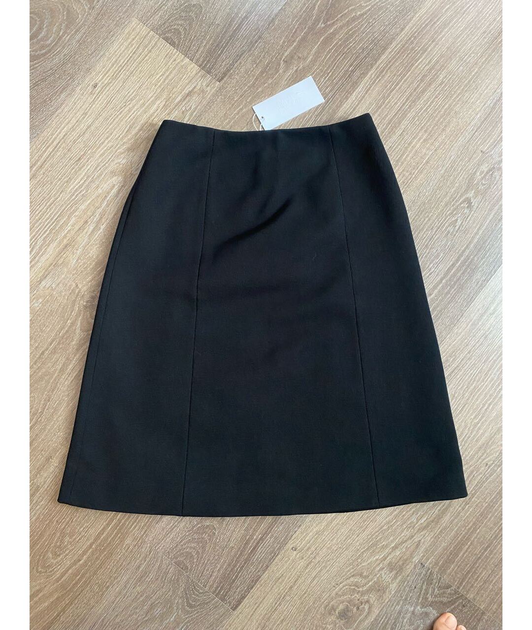 MAISON MARGIELA Черная полиамидовая юбка миди, фото 9