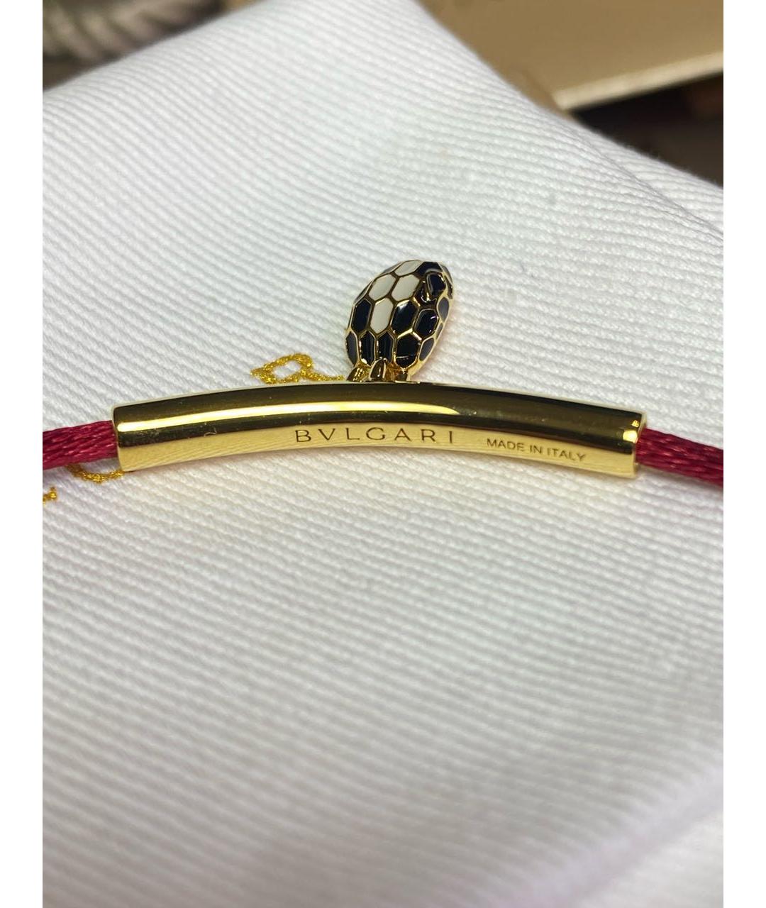 BVLGARI Красный браслет, фото 4
