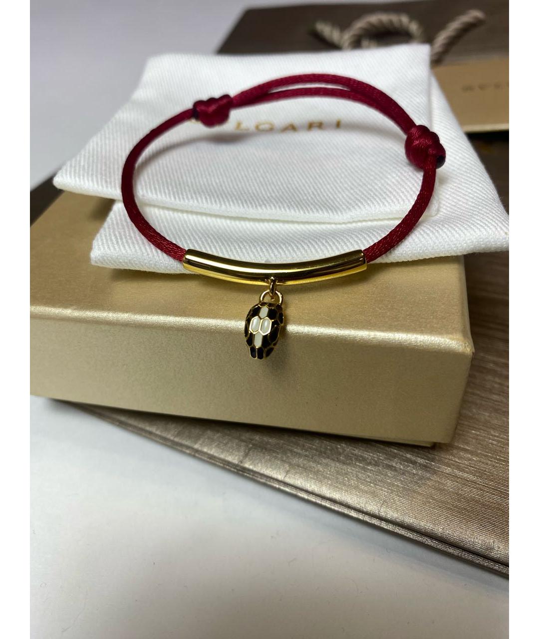 BVLGARI Красный браслет, фото 6