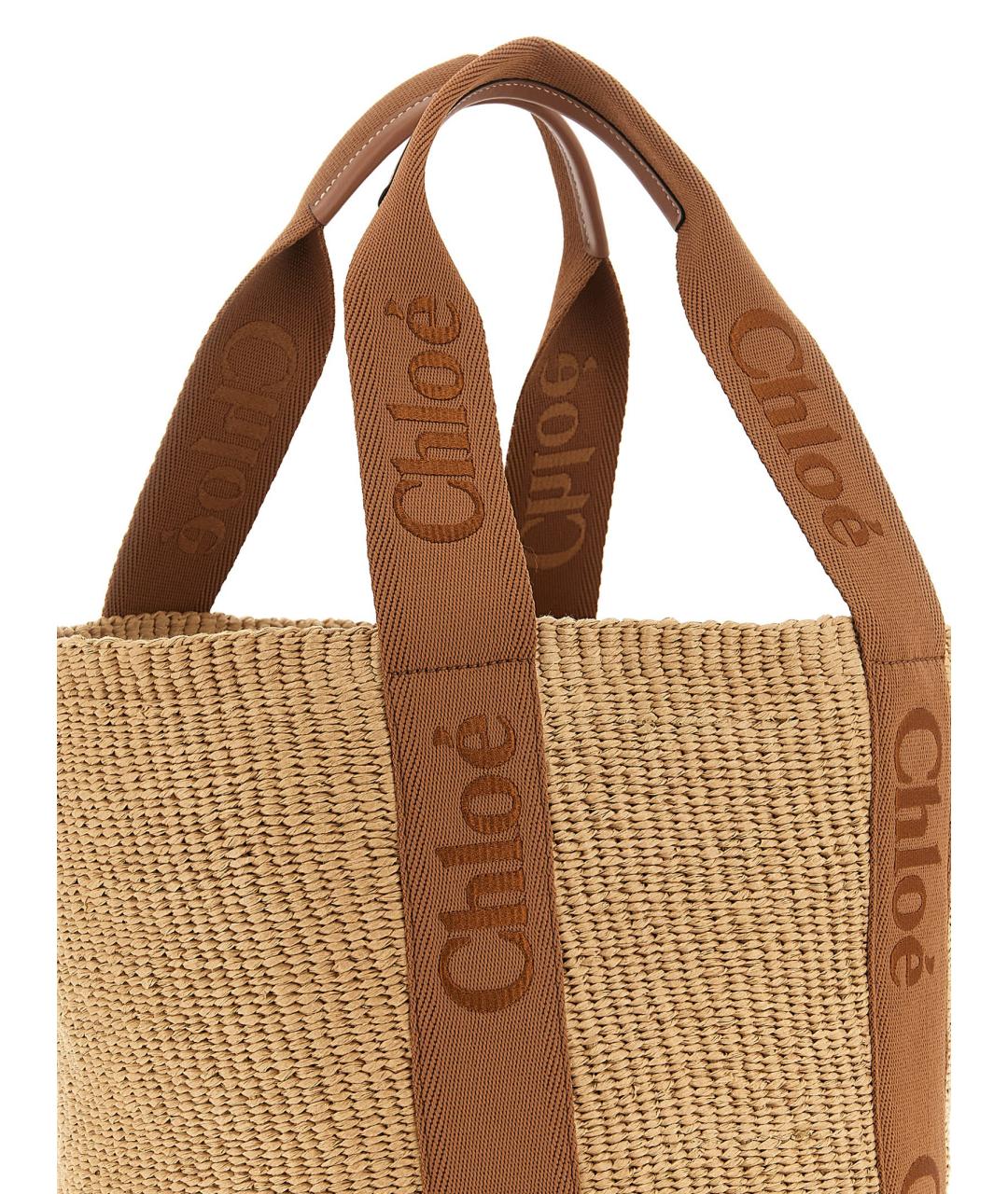 CHLOE Бежевая сумка тоут, фото 3