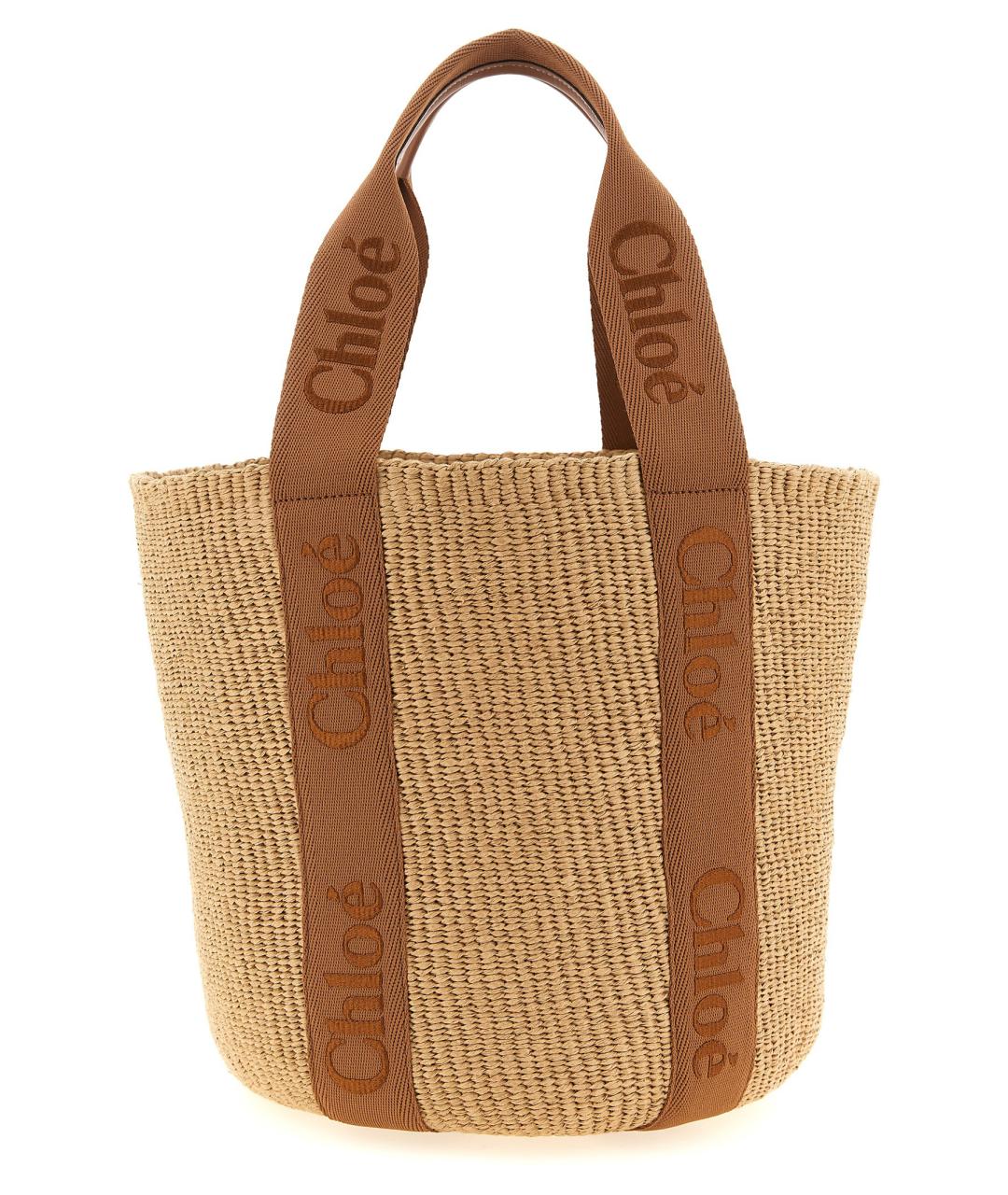 CHLOE Бежевая сумка тоут, фото 1