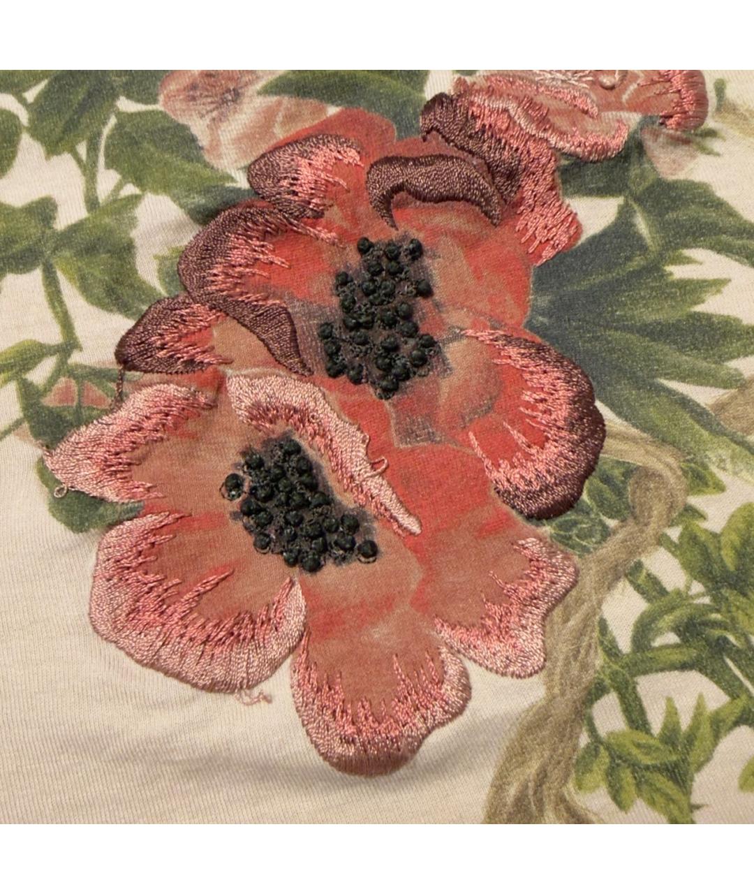 CHRISTIAN DIOR Оранжевая хлопковая майка, фото 6