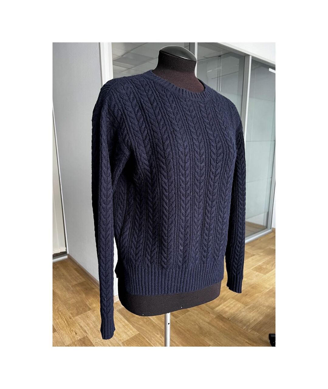 PRADA Темно-синий кашемировый джемпер / свитер, фото 6