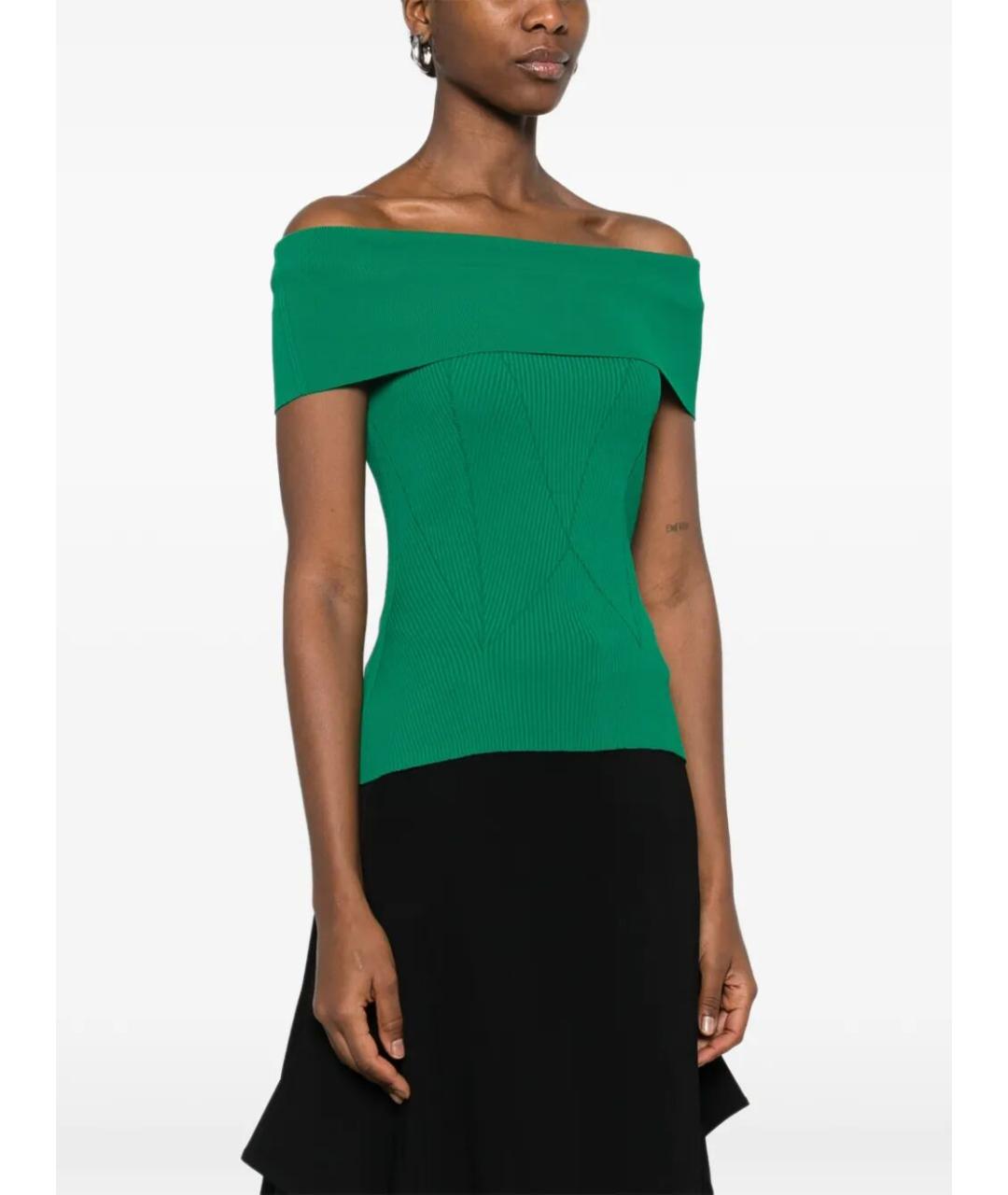 GIVENCHY Зеленая вискозная блузы, фото 5