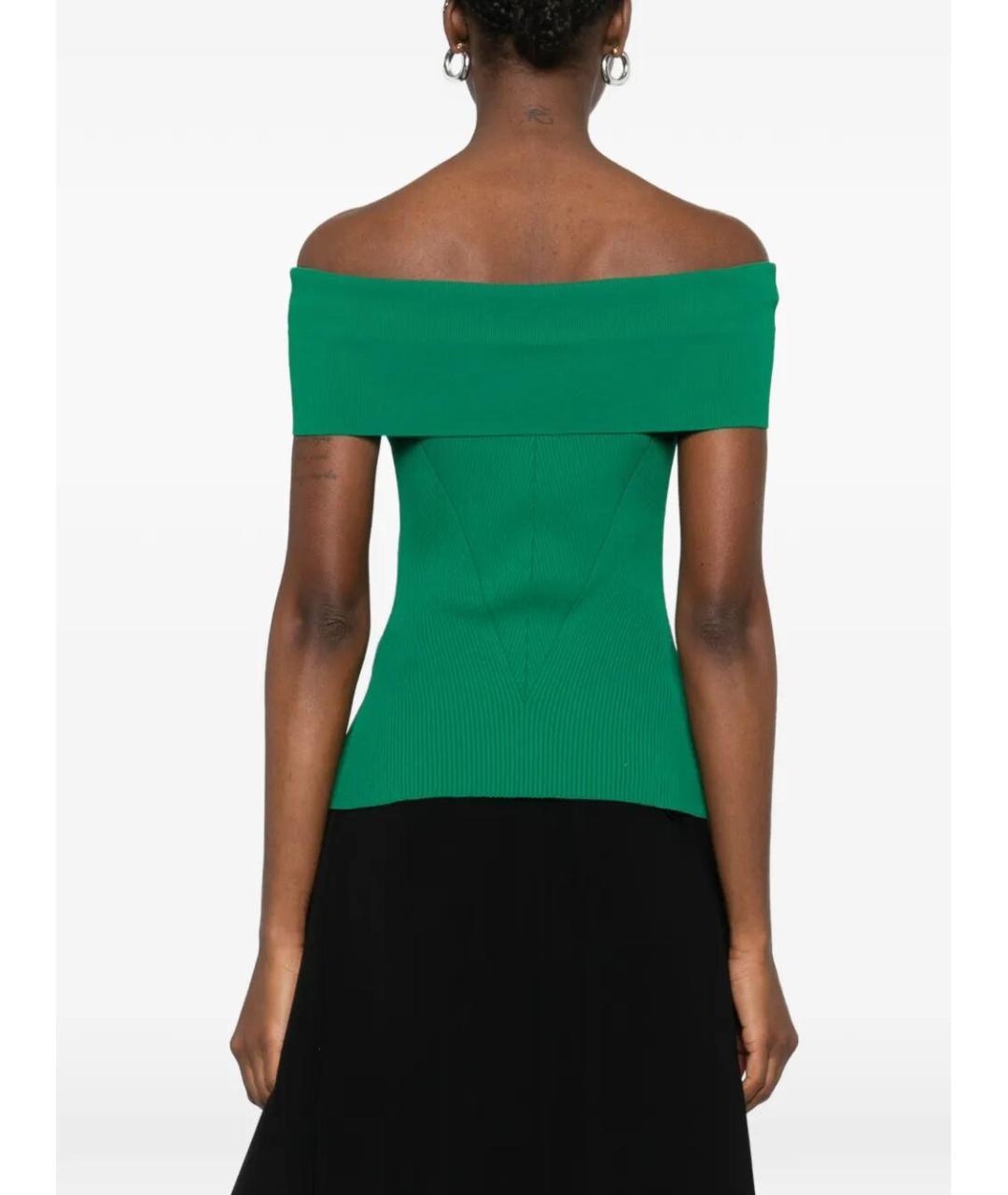 GIVENCHY Зеленая вискозная блузы, фото 4