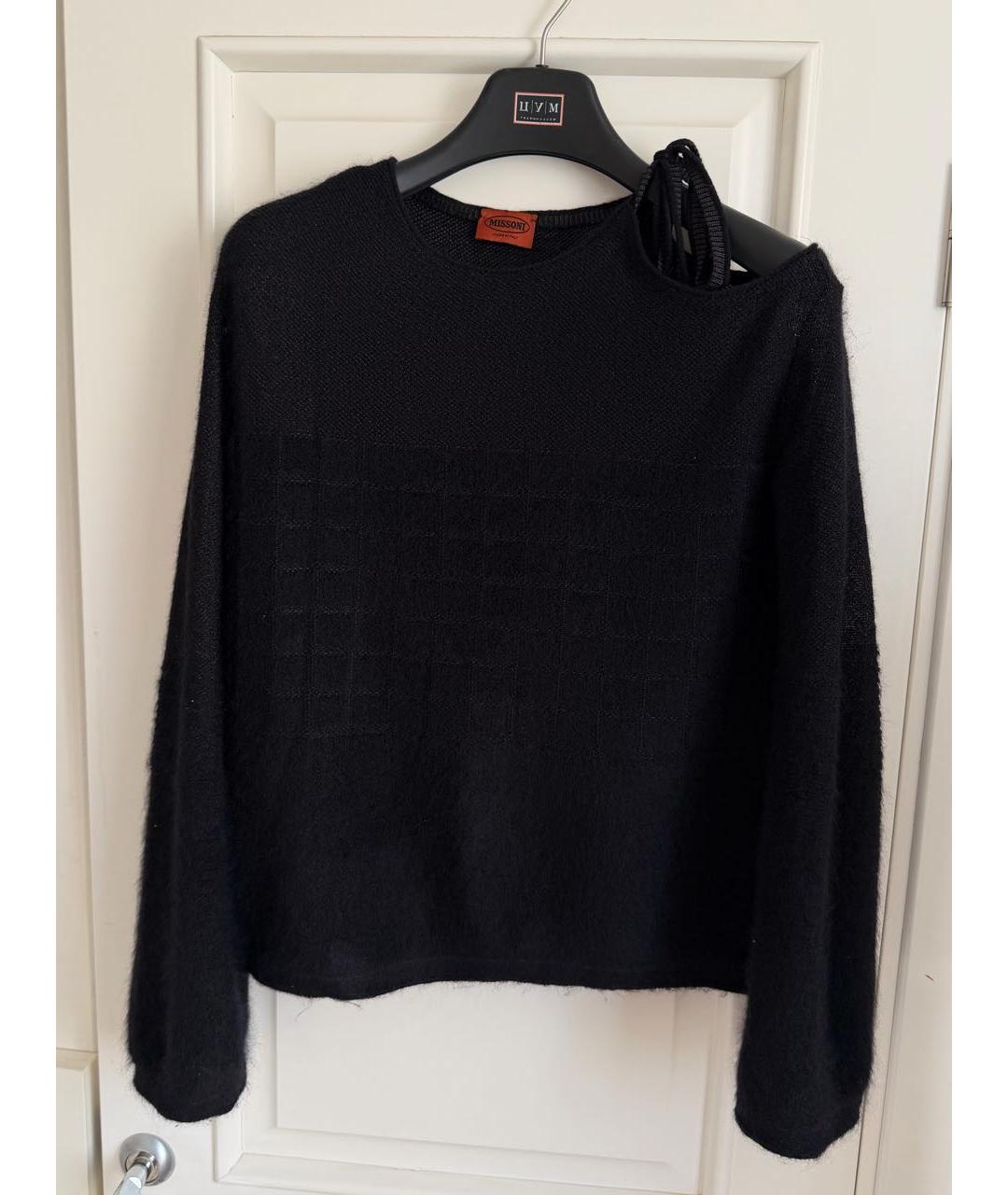 MISSONI Черный шерстяной джемпер / свитер, фото 6