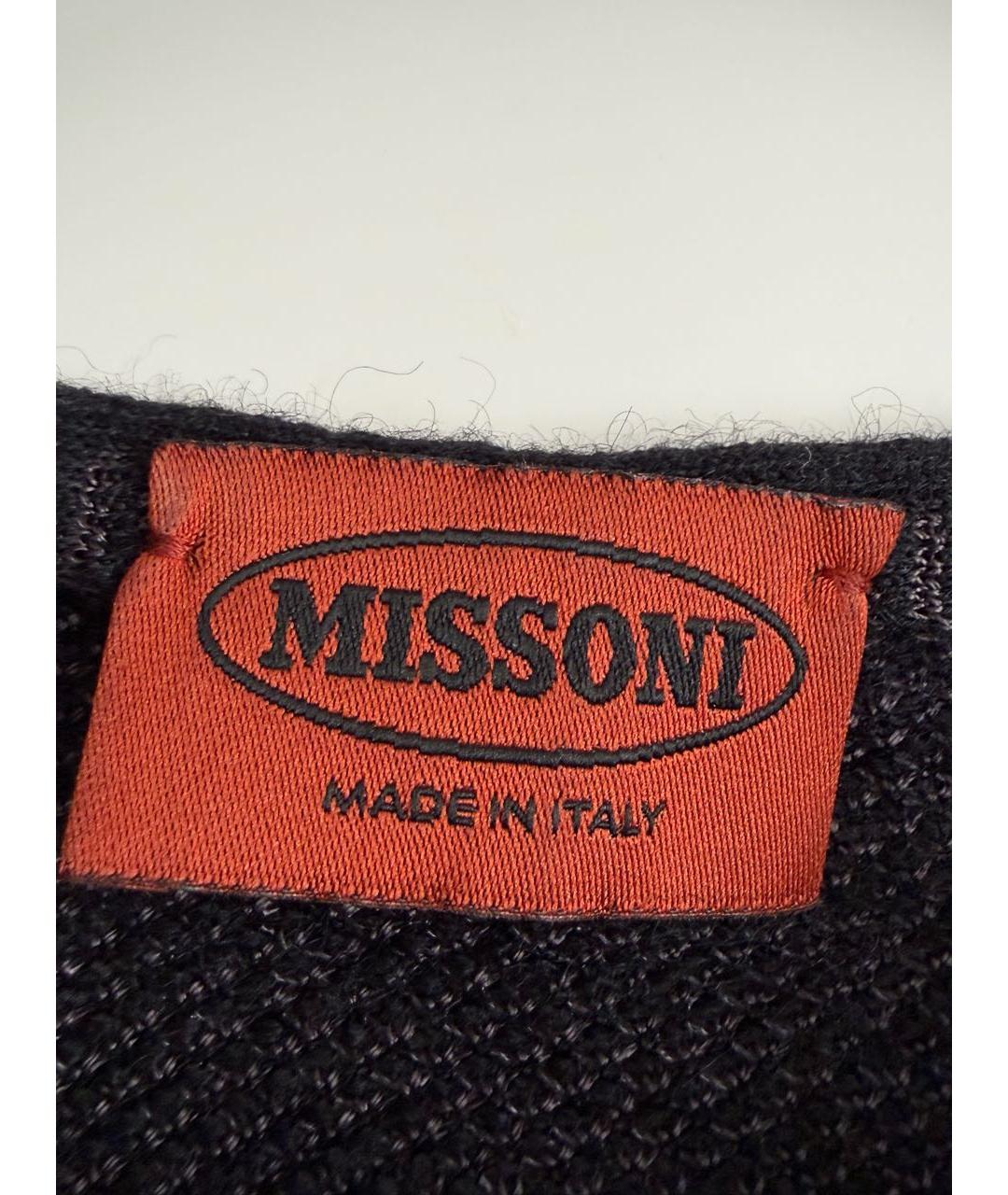 MISSONI Черный шерстяной джемпер / свитер, фото 2
