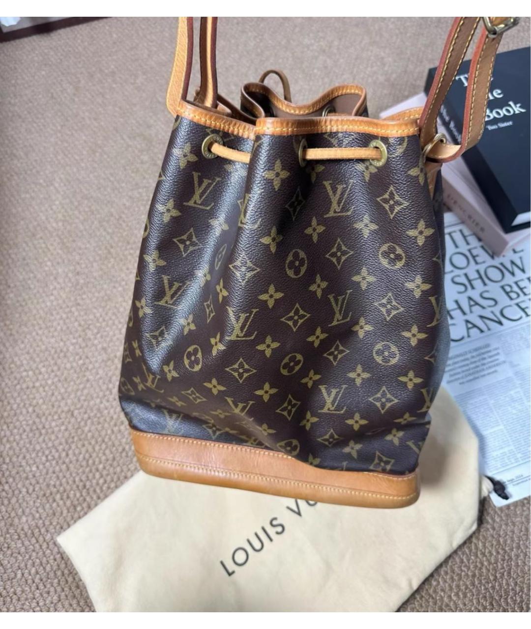 LOUIS VUITTON Коричневая сумка через плечо, фото 3