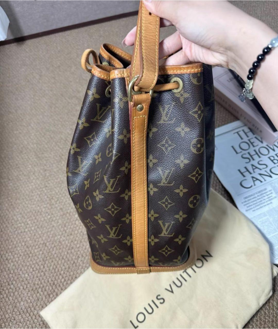 LOUIS VUITTON Коричневая сумка через плечо, фото 4