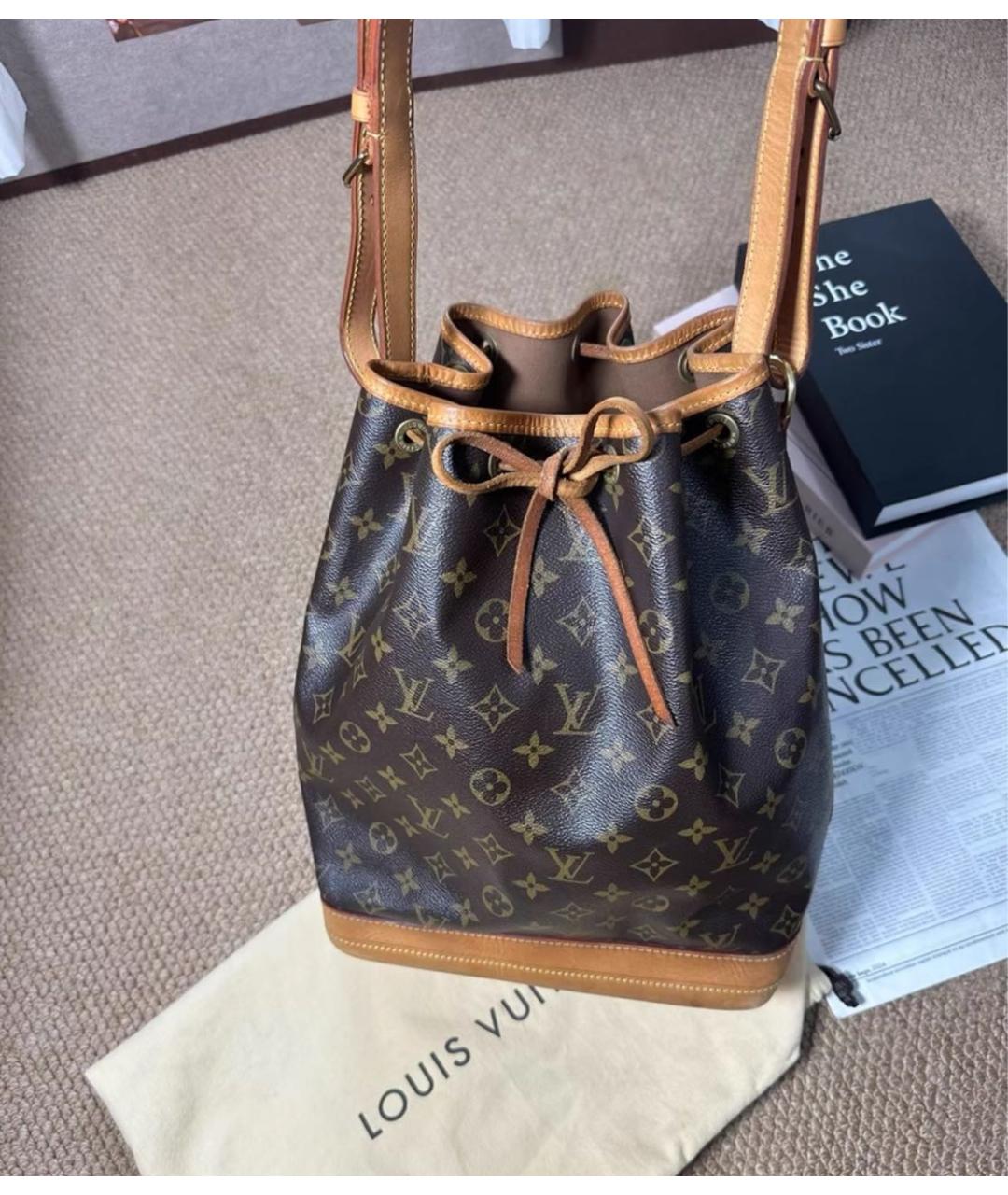 LOUIS VUITTON Коричневая сумка через плечо, фото 2