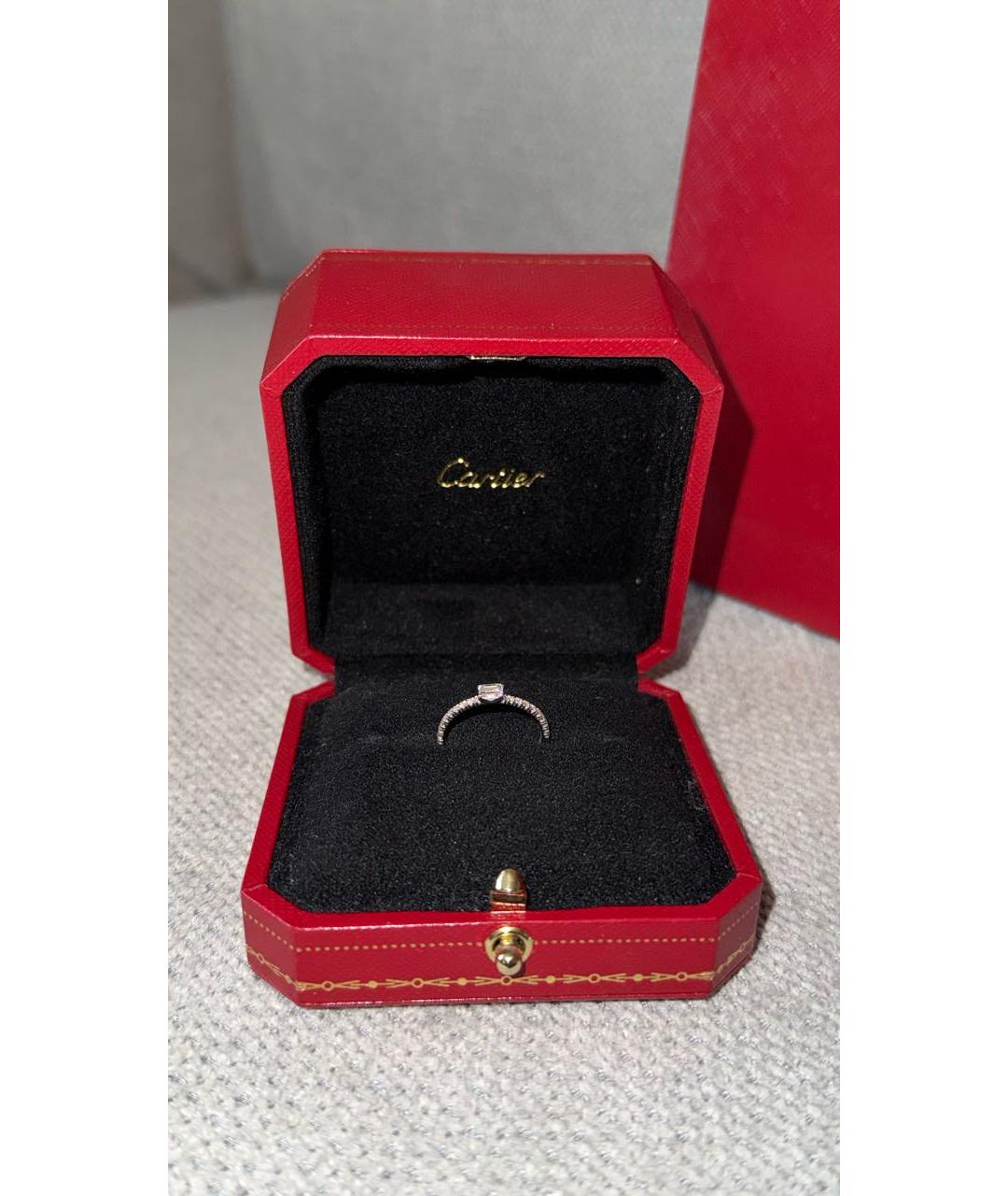 CARTIER Белое кольцо из белого золота, фото 8