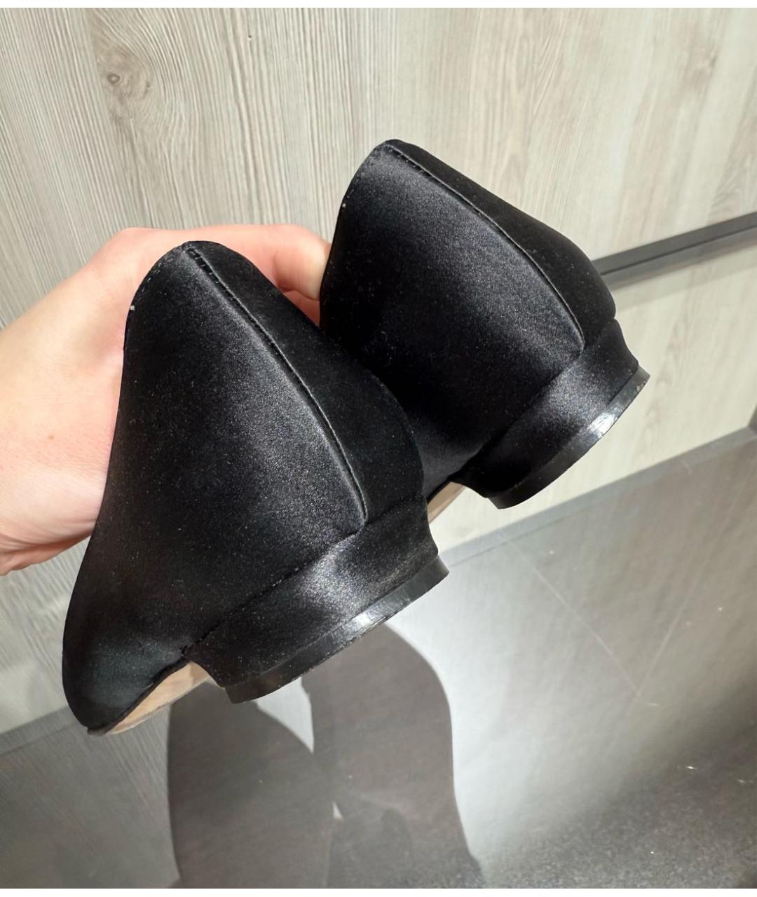 MANOLO BLAHNIK Черные туфли, фото 4