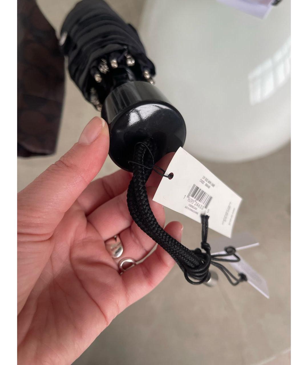 COACH Коричневый зонт, фото 4