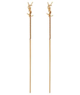 SAINT LAURENT Серьги