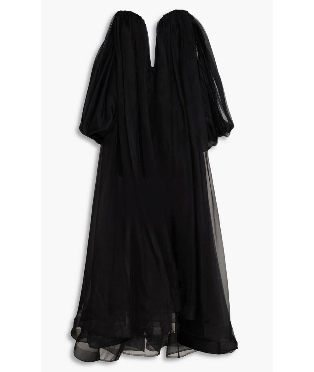 ZIMMERMANN Черное шелковое вечернее платье, фото 7