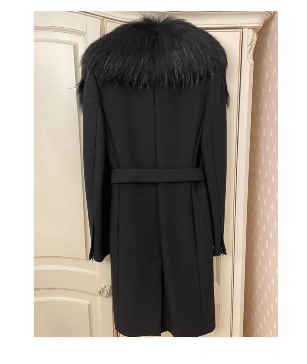 VICTOR AND ROLF Черное пальто, фото 2