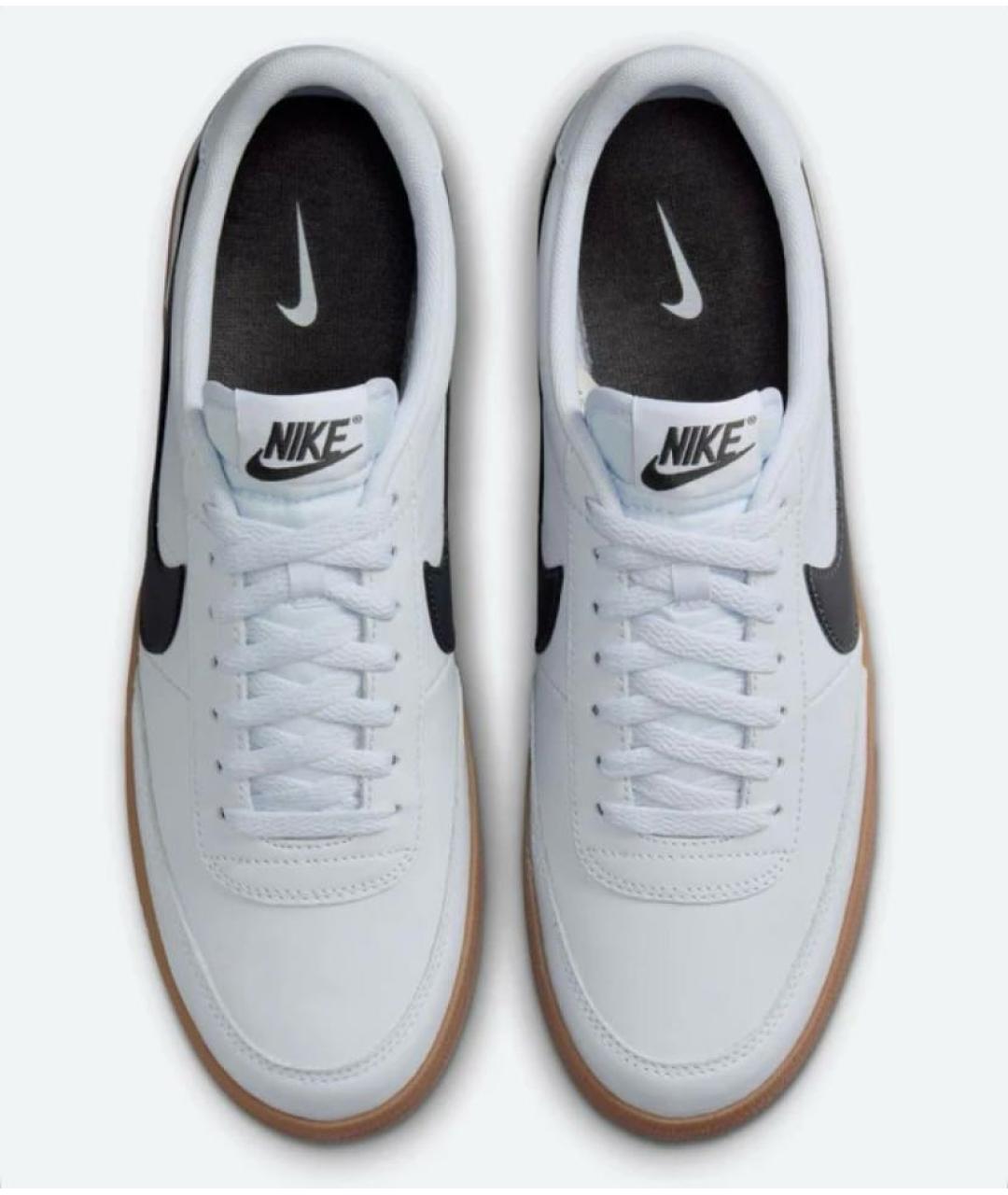 NIKE Белые кожаные низкие кроссовки / кеды, фото 3