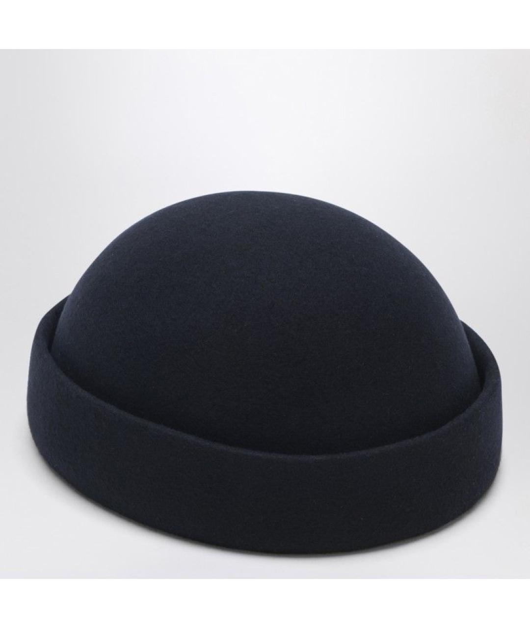 LORO PIANA Синяя кашемировая шапка, фото 2