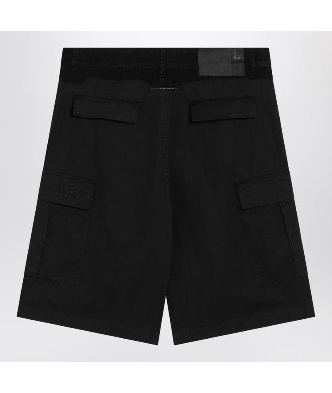 MM6 MAISON MARGIELA Черные шерстяные шорты, фото 2