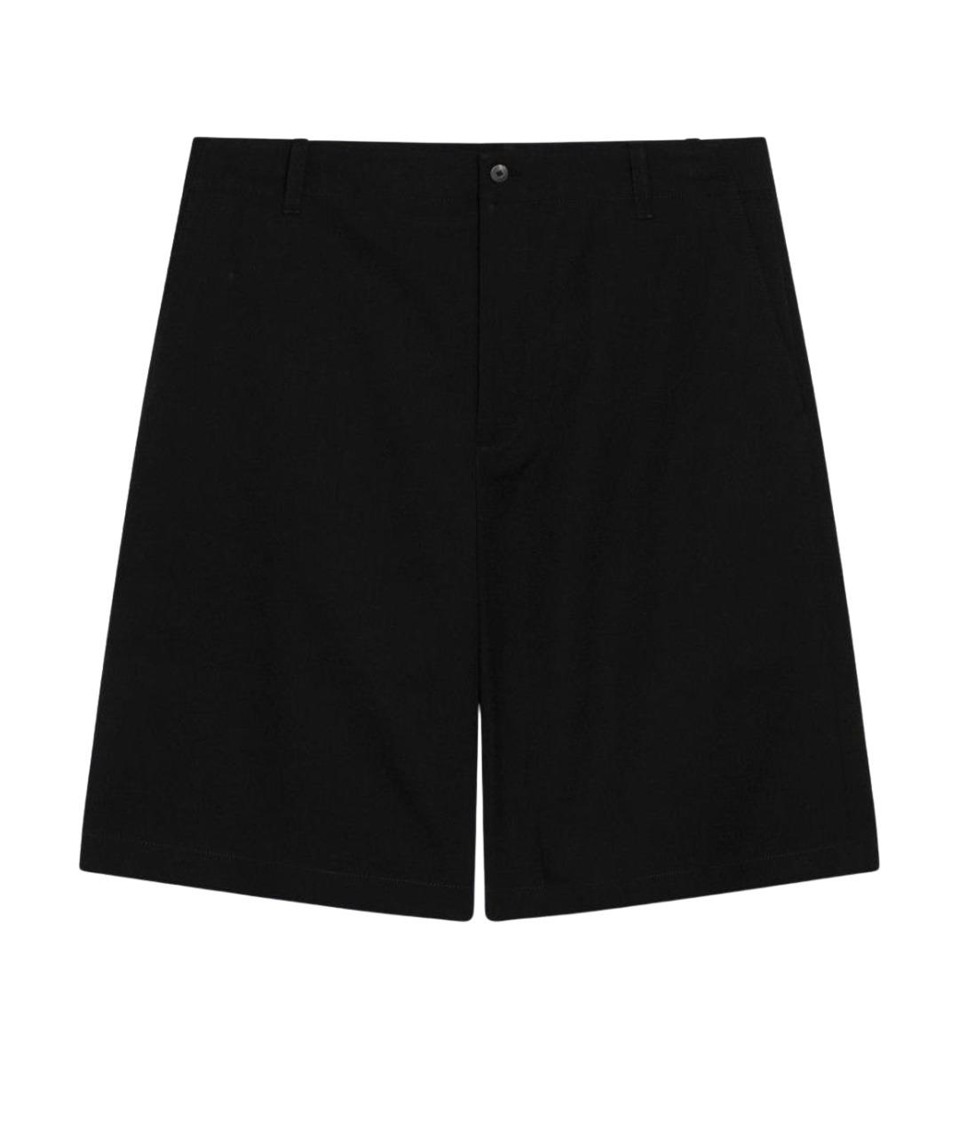 JACQUEMUS Черные хлопковые шорты, фото 1