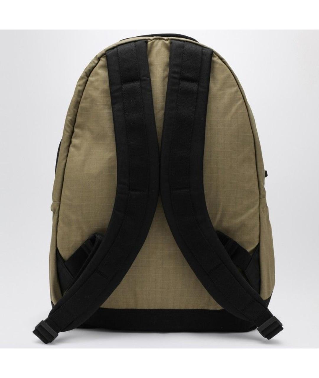 STONE ISLAND Зеленый синтетический рюкзак, фото 2
