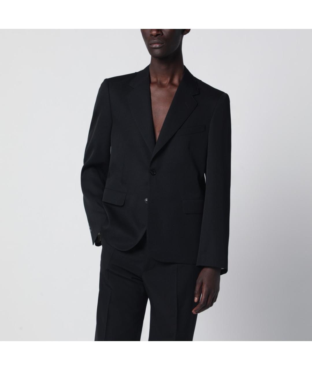 MAISON MARGIELA Черный шерстяной пиджак, фото 3