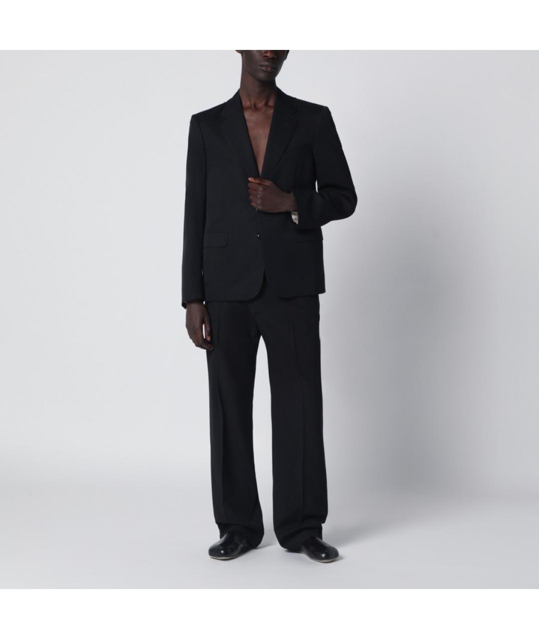 MAISON MARGIELA Черный шерстяной пиджак, фото 4