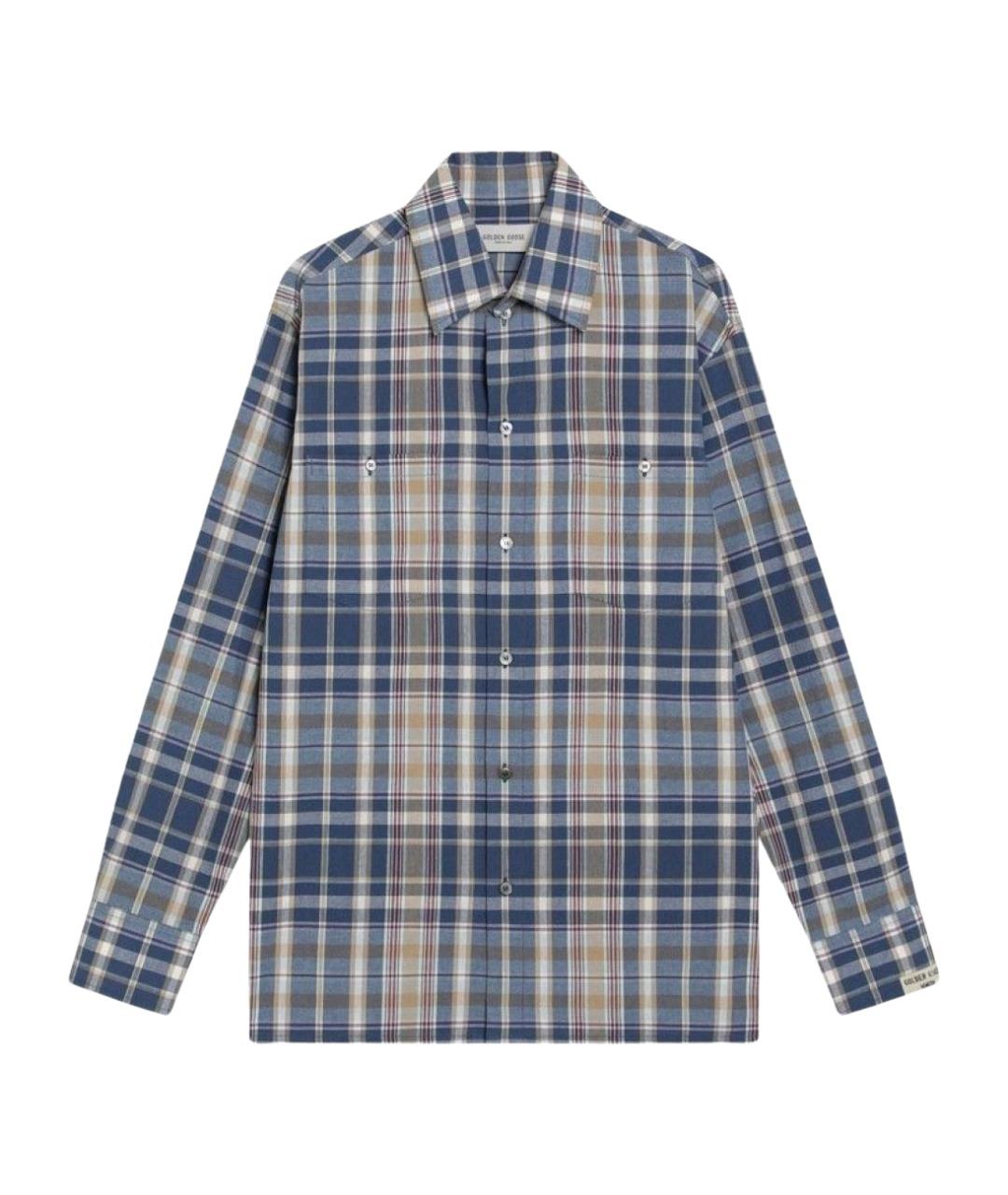 GOLDEN GOOSE DELUXE BRAND Мульти хлопковая рубашка, фото 1