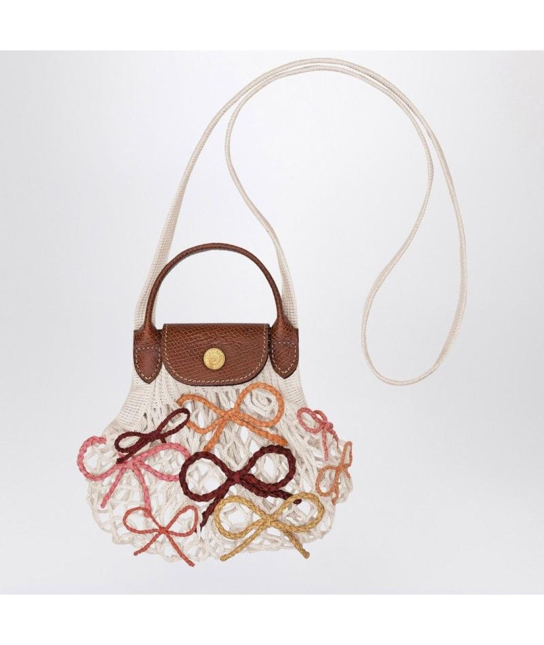 LONGCHAMP Бежевая сумка через плечо, фото 3