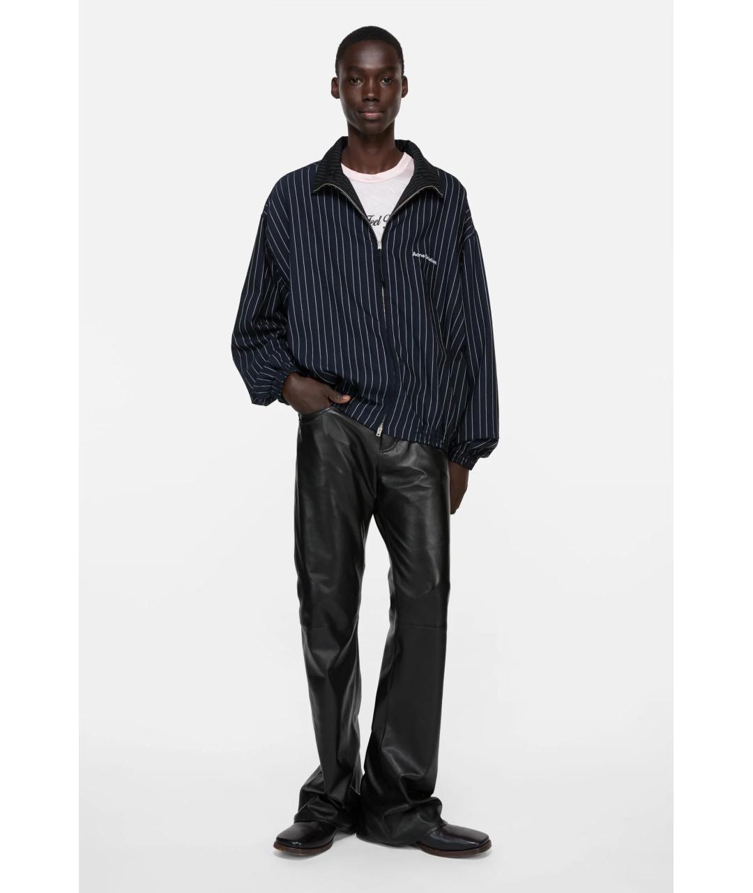 ACNE STUDIOS Синяя полиэстеровая куртка, фото 4