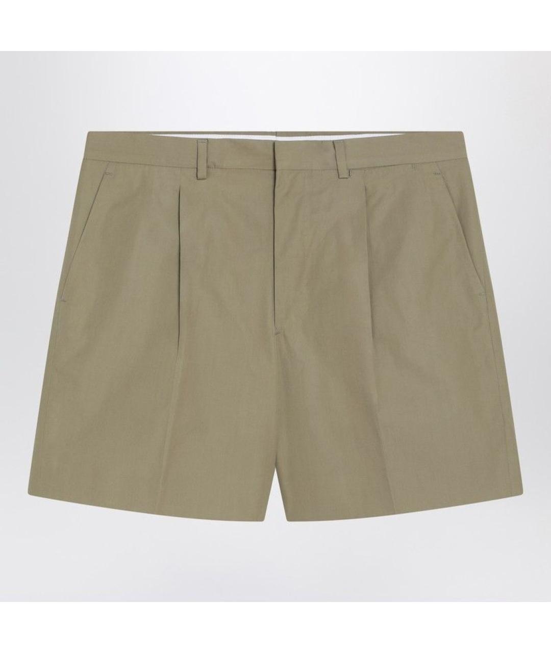 PRADA Бежевые хлопковые шорты, фото 3