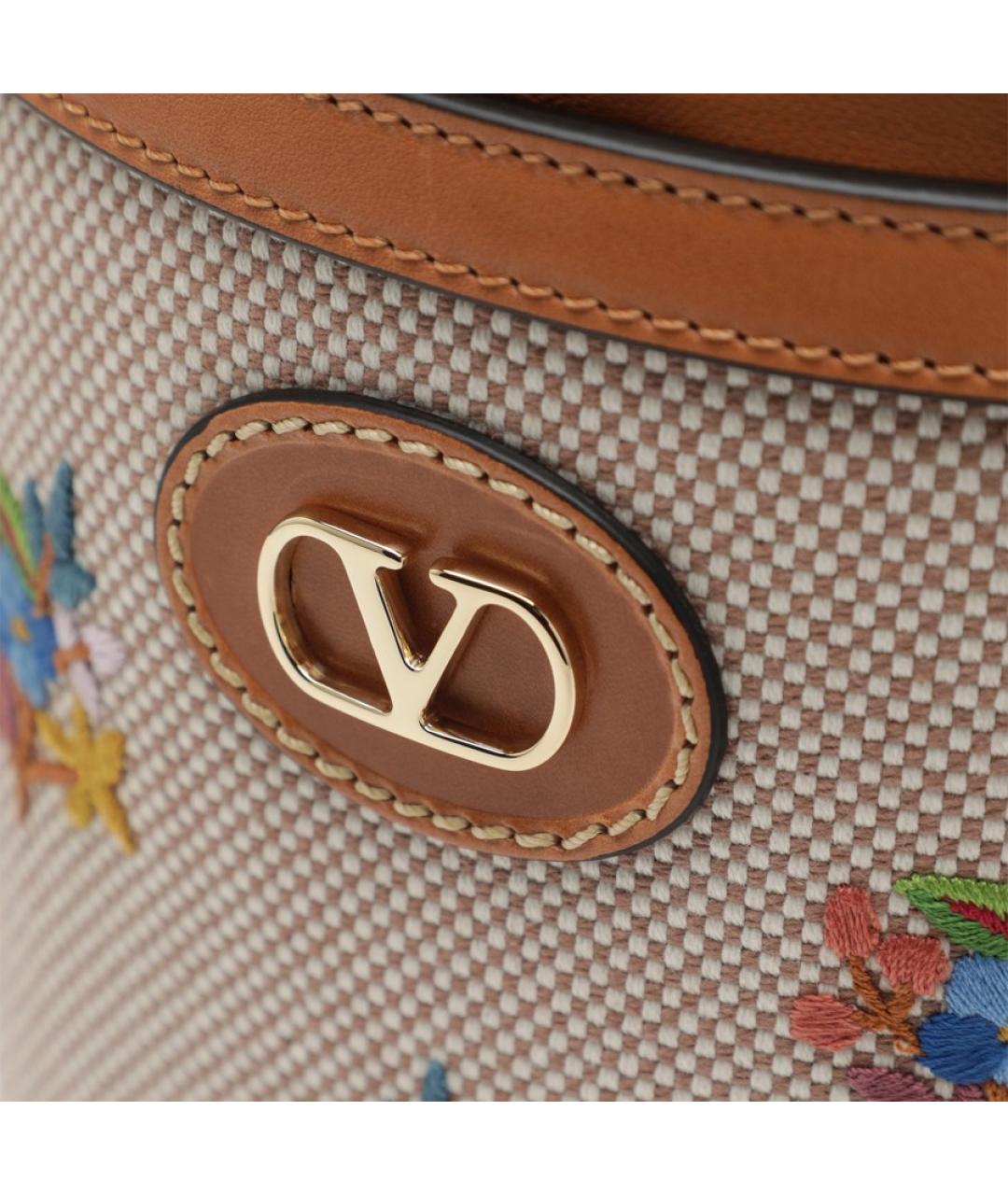 VALENTINO Мульти жаккардовая сумка тоут, фото 6