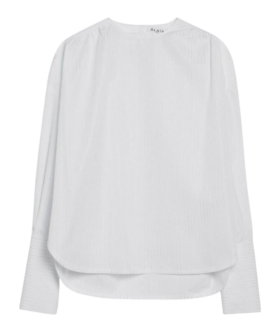 ALAIA Белая хлопковая блузы, фото 1