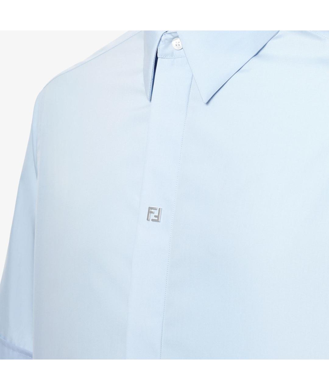 FENDI Хлопковая кэжуал рубашка, фото 3