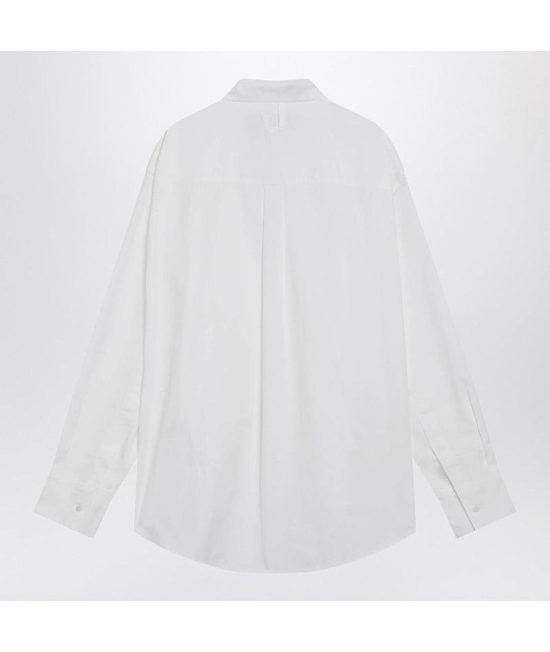 JACQUEMUS Белая хлопковая кэжуал рубашка, фото 2