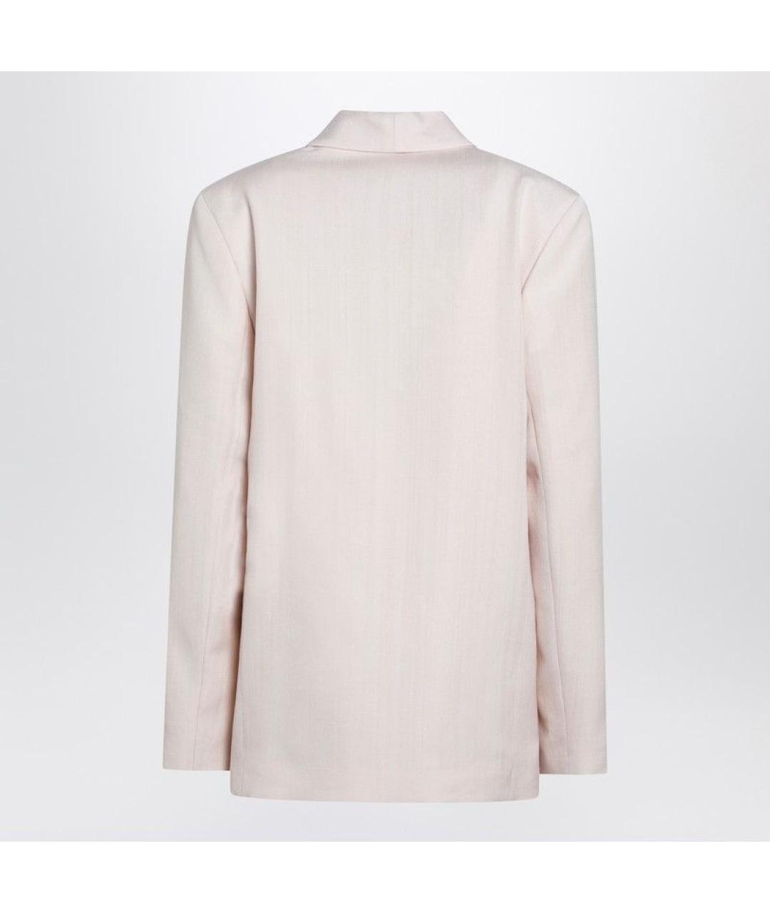 LOULOU STUDIO Розовый жакет/пиджак, фото 2