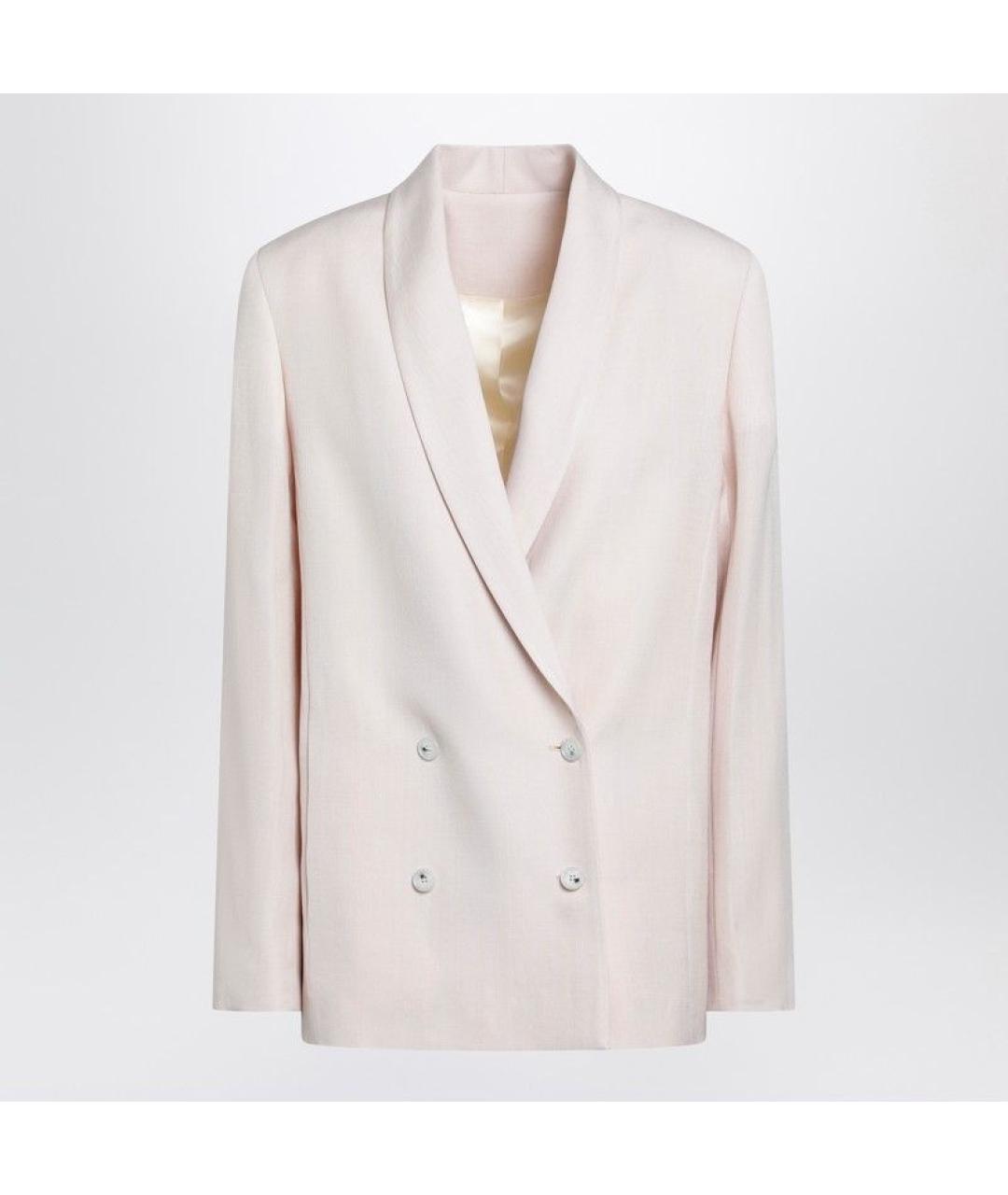 LOULOU STUDIO Розовый жакет/пиджак, фото 3