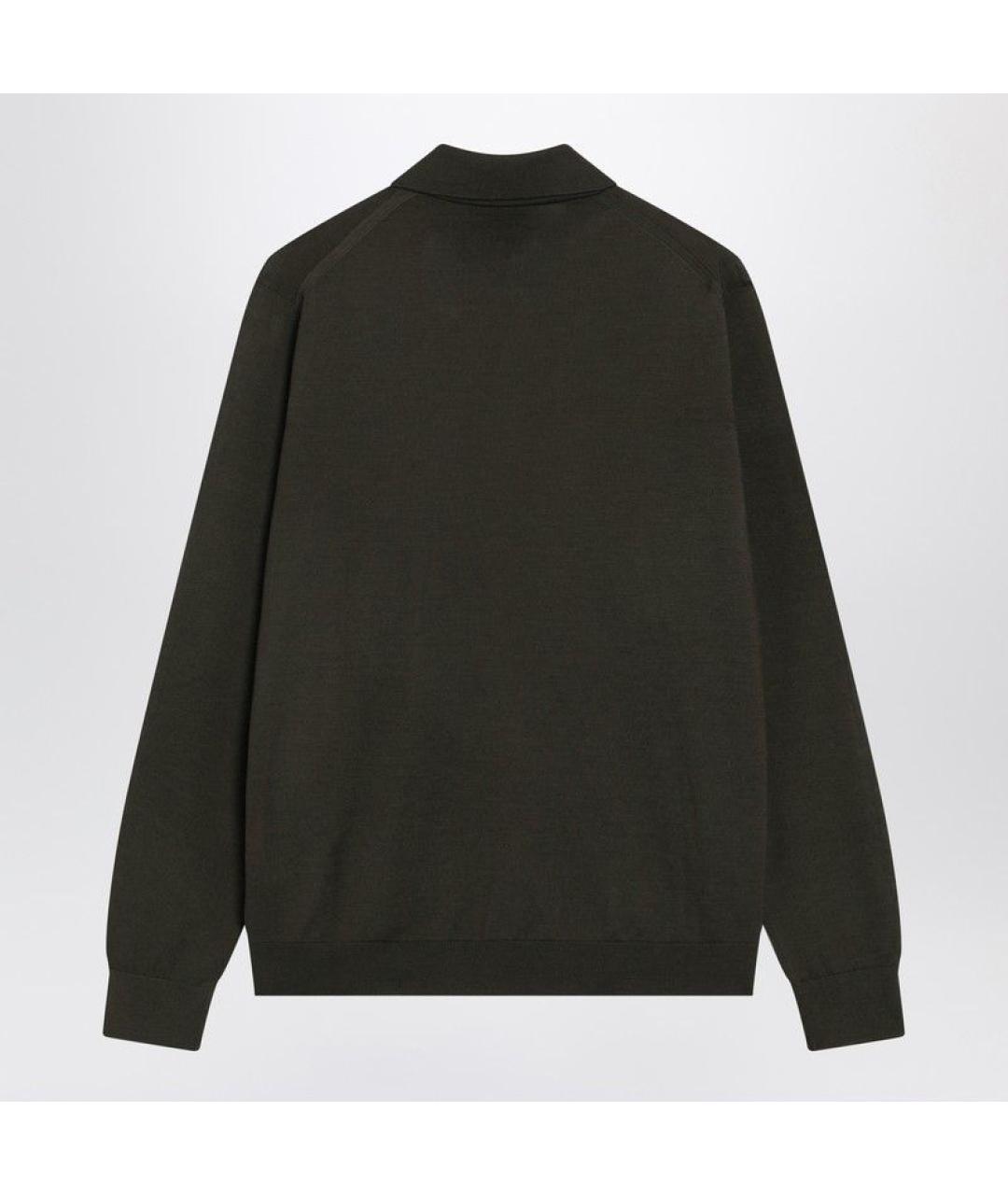 PRADA Зеленые поло с длинным рукавом, фото 2